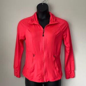 Tangerine Ladies Paradise Pink Athletic Full Zip Jacket
